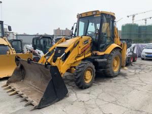 China Used JCB 3CX 4WD 4 In 1 Bucket Second Hand Backhoe Loader With Hammer wholesale