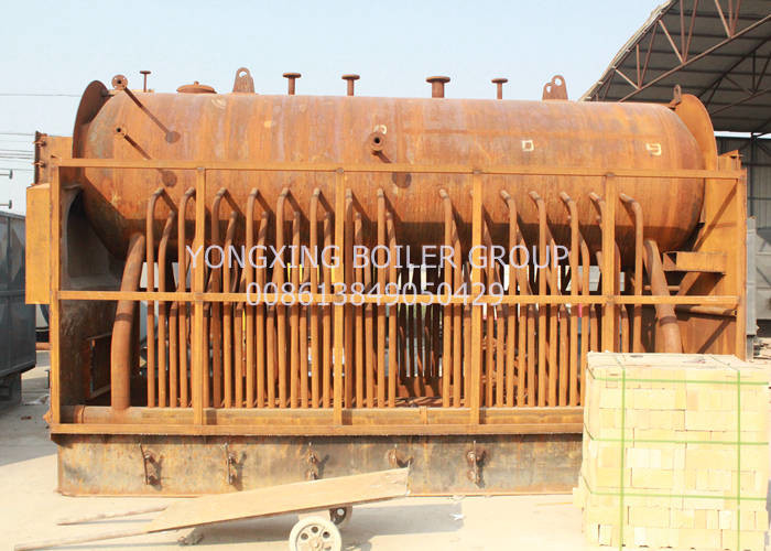 Steel Q345R Material Coal Fired Steam Boiler In Textile Industry 4 Ton Chain Grate
