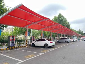China Structure Tensile Membrane Shed Roof Steel Structure Tensile Fabric Canopy Roof Support wholesale