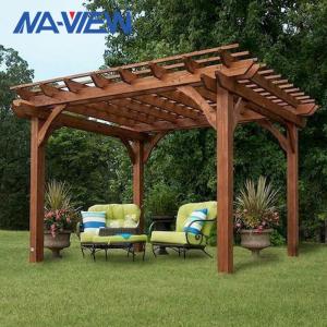 China Powder Coating Large Big Lots Pergola 12x12 Pergola With Canopy wholesale