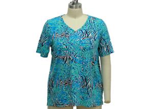 China Latest Sweetheart Neckline T Shirts , Nice Pearl Women'S Button Down Shirts wholesale