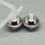 Compact Foam Dispensing Valve for Travel Toiletries with Leak-Proof Feature