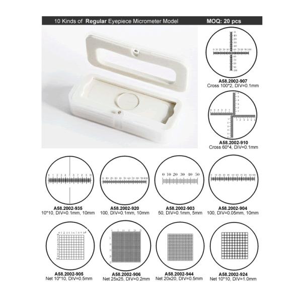 DIV 5mm 10mm Microscope Accessories OPTO-EDU A58.2002 Microscope Eyepiece