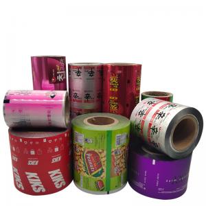 China Food Packing Plastic Laminated Roll Film With Aluminum Foil Material wholesale