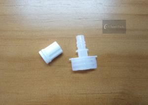 China Blue Color Plastic Spout Pouch Cap Small Diameter 5mm Easy Close Off wholesale