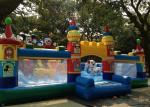 Huge Disney Inflatable Fun City Waterproof 16 X 9m For 3 - 15 Years Old Children