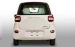 230mm Automatic Electric Mini Car For Offices Taxi Online Hailing 55R18