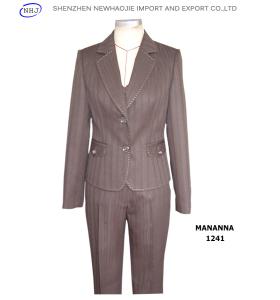 China The new elegance ladies formal pant suits wholesale
