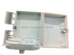 White 16 Port Outdoor Fiber Optic Termination Box IP65 PC+ABS Plastic 1X16