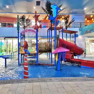 China 7m Height Water House Splash Water Playground Park Environmental Friendly wholesale