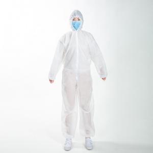 China ISO13485 SIGNO White Disposable Isolation Gown Size Universal Qty 50 Per Case on sale