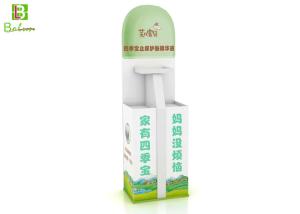 China Eco - Friendly Supermarket POP POS Displays Floor Floral Water For Promotion wholesale