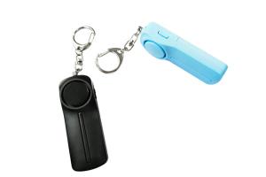China SOS 130db Self Defense Personal Alarm Keyring With AAA Battery Powered wholesale