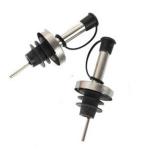 Hot Selling Stainless Steel and Plastic Plug Lid for Wine Glass Bottle, Glass