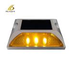 Cast Aluminum LED Solar Road Studs For Road Traffic Safety Warning