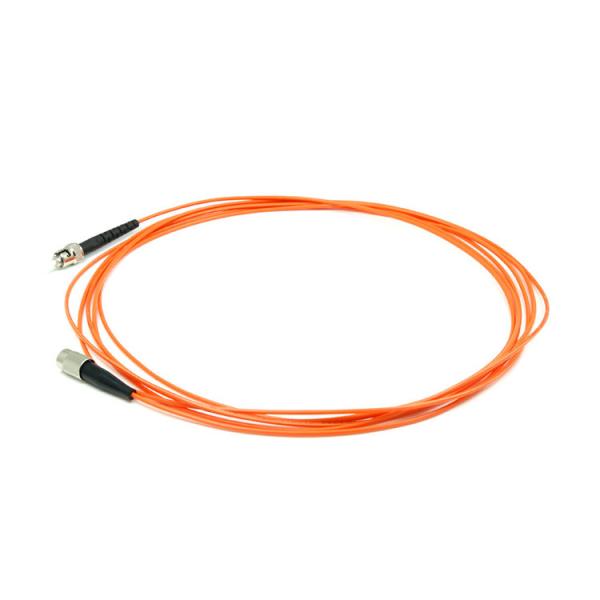 Mutilmode Simplex Fiber Optic Patch Cord FC ST , 0.9mm / 2.0mm / 3.0mm Diameter