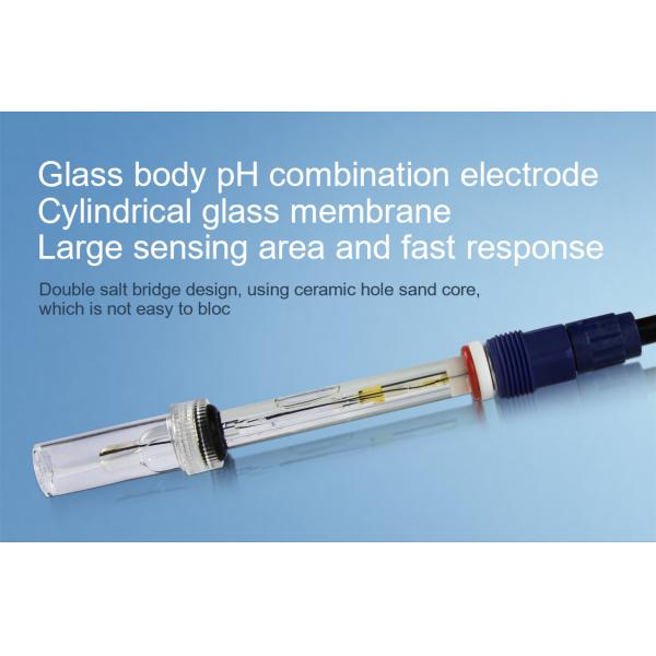 High Temperature Resistant 135℃ Analog PH Sensor For Strong Acid & Alkali