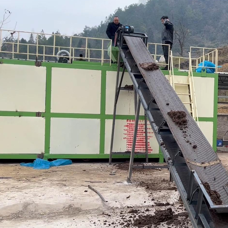 304SUS Horizontal Fermentation Tank Fertilizer Manufacturing Machine ODM