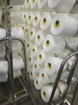Sewing Recycled Polyester Spun Yarn Raw White 20S/2 AA GRADE