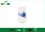 16 Oz Takeaway Single Wall Cold Drink Paper Cups Disposable Flat Pe Coated