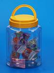 Transparent Airtight Food Jars , Eco Friendly Sealed Large Airtight Jars