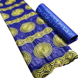 China African Embroidery Bazin Lace For African Women Evening Dresses Bazin Austria Riche African Bazin Lace for Wedding Party wholesale