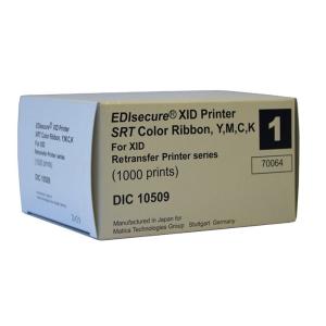 China Matica XID8100 IC ID PVC Business Card Printers DIC10509 and DIC10539 YMCK Color Ribbons wholesale