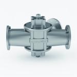 Pneumatic 3 Way Reversing Valve Automatic Diverter Valve 150PSI Stainless Steel