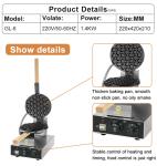 Portable Gas Pellet Grill 5.5kg Lightweight Barbecue Grill For LPG /2800Pa Gas
