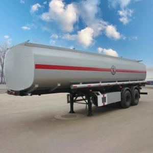 China 2 Axles 28000L 20t Capacity Fuel Tank Trailers wholesale