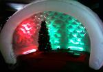 Semicircular Booth, Advertising Inflatable Stand with LED Light