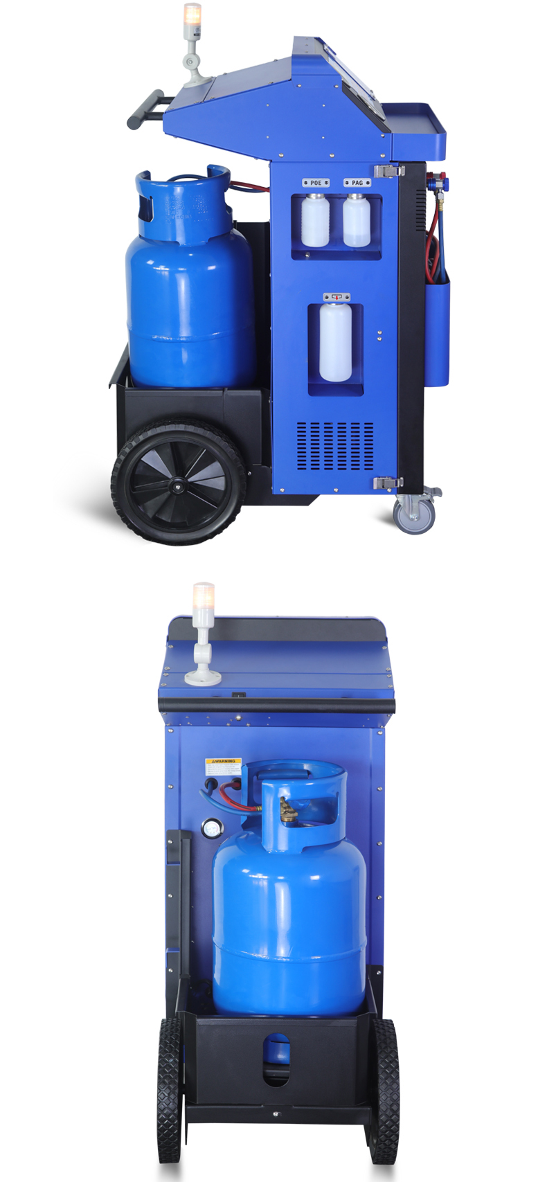 Large AC Recharge R134A Recovery Machine for Bus Aircon Service
