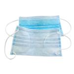 3 Ply Non Woven Antiviral Face Mask Skin Friendly Medical Breathing Mask