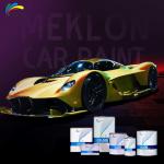 Golden Sheen And Depth Of Car With Golden Pearl Automotive Paint