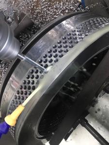 China Anti Friction Straw Pellet Machine Ring Die Alloy Steel Pellet Mill Die wholesale