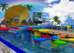 Various Color PVC Material Inflatable Castle For Many Water Parks