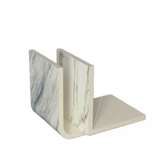 China Modern Interior Decoration 150mm Width Plastic Sheet Wall Paneling with Marble Finish wholesale