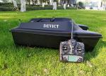 Autopilot rc fishing boat with fish finder DEVC-300 black radio control