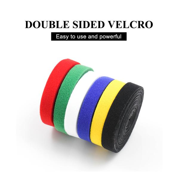 20mm colorful Nylon hook and loop strap fastening tapes