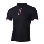 MACTING Custom Men's Half Zip Polo Shirts Colorful or Customized Casual Sport