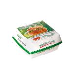 Customized Logo Printed Food Grade Burger Box Container made of Cardboard Paper
