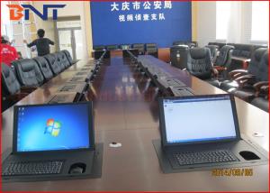 China Pubilc Security Bureau Project , Flip Up Screen Electrical Lift Integrated 19&quot; Screen wholesale