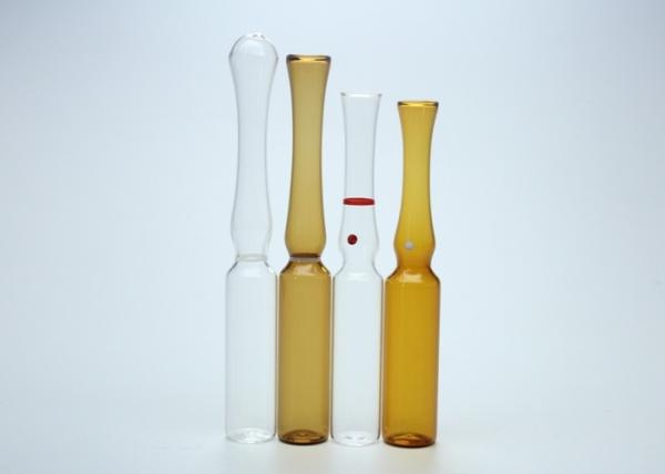 2ml Empty Glass Ampoules Clear And Amber Color For Injection Medicine ISO