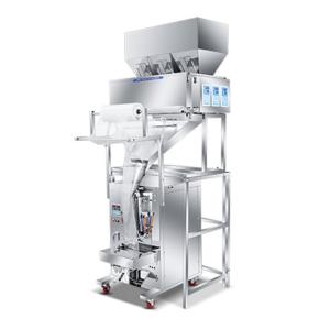 China Automatic Potato Chip Popcorn Packaging Machine Pet Food Packaging Machine Coffee Bean Pellet Packaging Machine wholesale