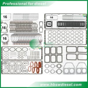 China Cummins K50 Upper gasket sets 3800731 CCEC KTA50 Top overhaul gasket set wholesale