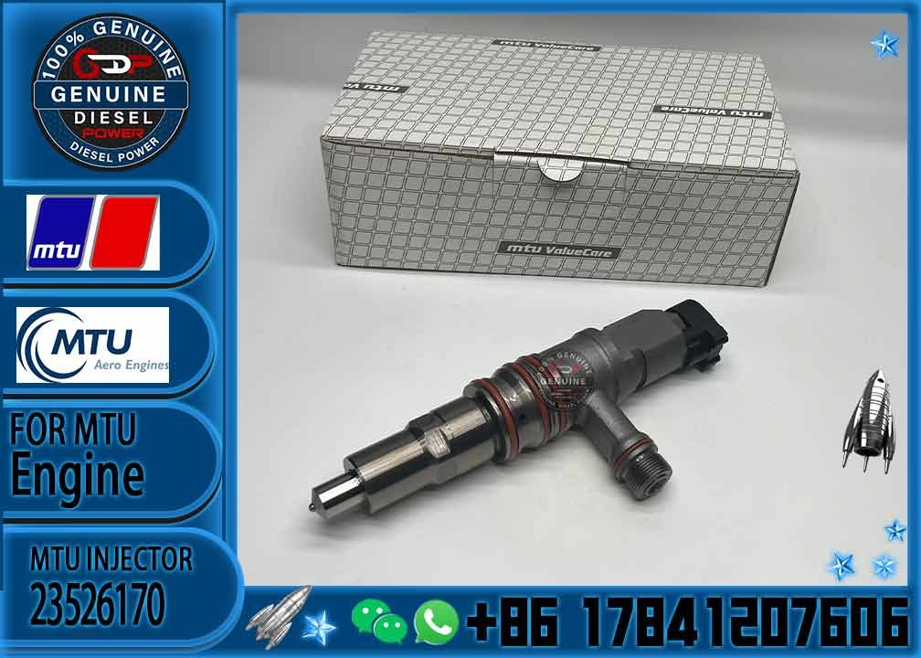 MTU4000.01 Common Rail Diesel Injector RX52407500024 RX52407500053 23526170 VTO-G266W48B