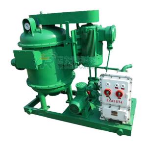 China Horizontal Directional Drilling Vacuum Degasser with Explosion Proof 2200W Vacuum Pump Power wholesale