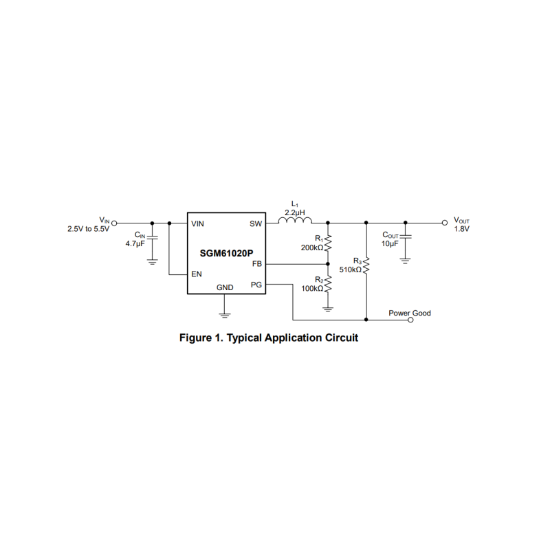 Switch Mode Power ICs 2.5V To 5.5V, 2A, High EfficiencySynchronous Buck Converter