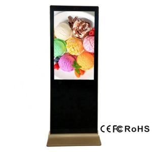 China OEM Size LCD Multi Touch Interactive Signage Display 3840x2160 Aluminum Android on sale