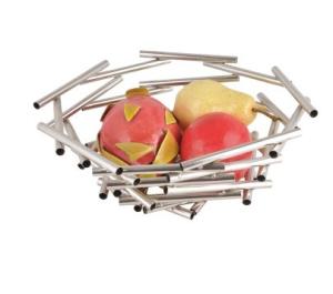 China Bird's Nest Fruit compote SHKT-2328,Stainless steel fruit compote,Fruit tray wholesale